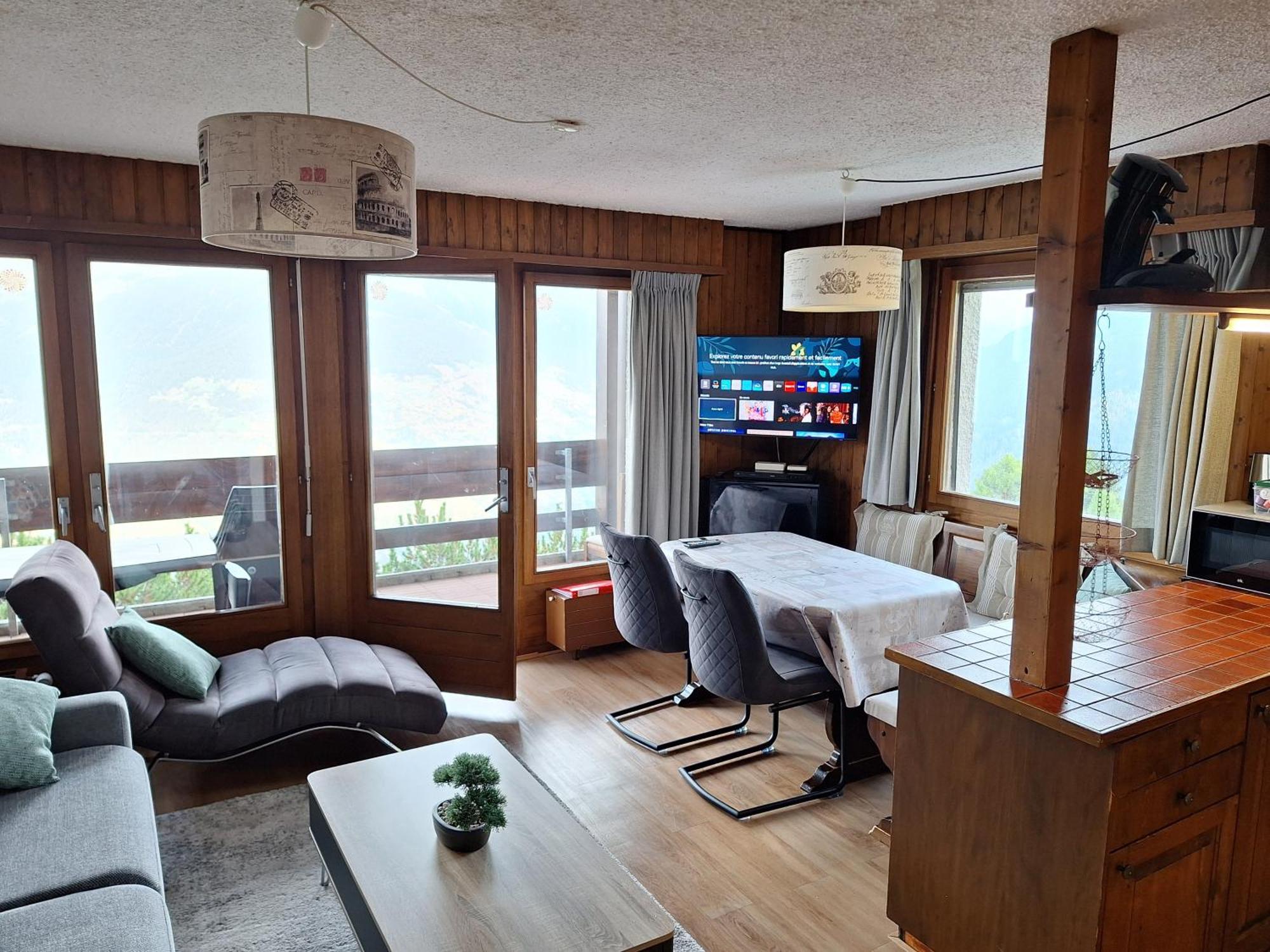 Les Collons1800- Bel Appart 2Pieces-4 Pers-Piscine-Sauna-Parking Int-Wifi Gratuit Vex Bagian luar foto